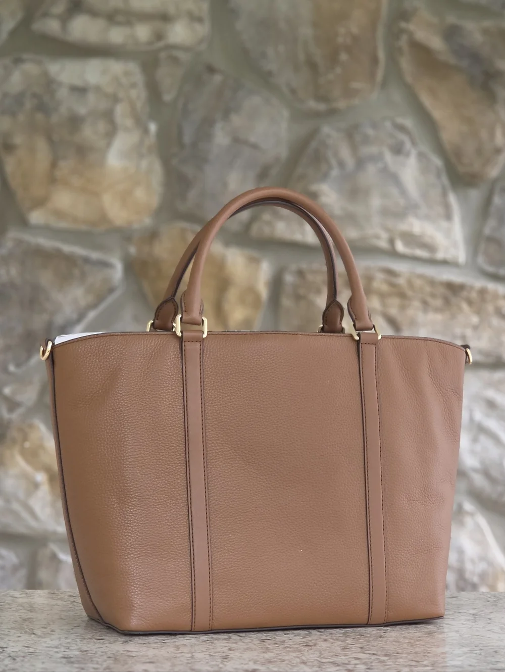 Michael Kors Bedford Legacy Large Brown Tote